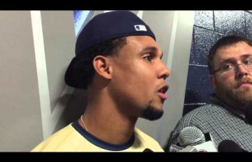 Carlos Gomez emotional about leaving the Milwaukee Brewers