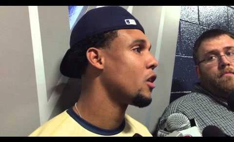 Carlos Gomez emotional about leaving the Milwaukee Brewers