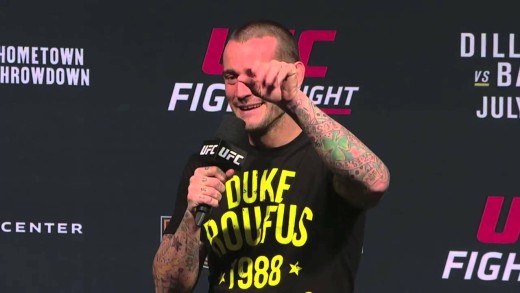 I’m On The Stage Bitch: CM Punk clashes with a “Fan” at UFC 2015 Q&A