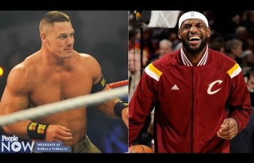 John Cena calls out LeBron James & says he will dribble on his face!
