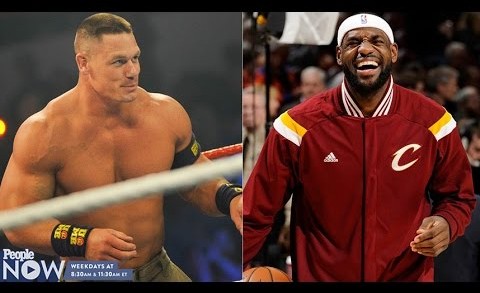 John Cena calls out LeBron James & says he will dribble on his face!