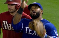 Jokes: Rougned Odor calls off Prince Fielder on a popup hit right to Prince