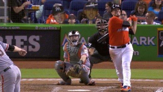 Jose Fernandez crushes a solo shot in 2015 debut