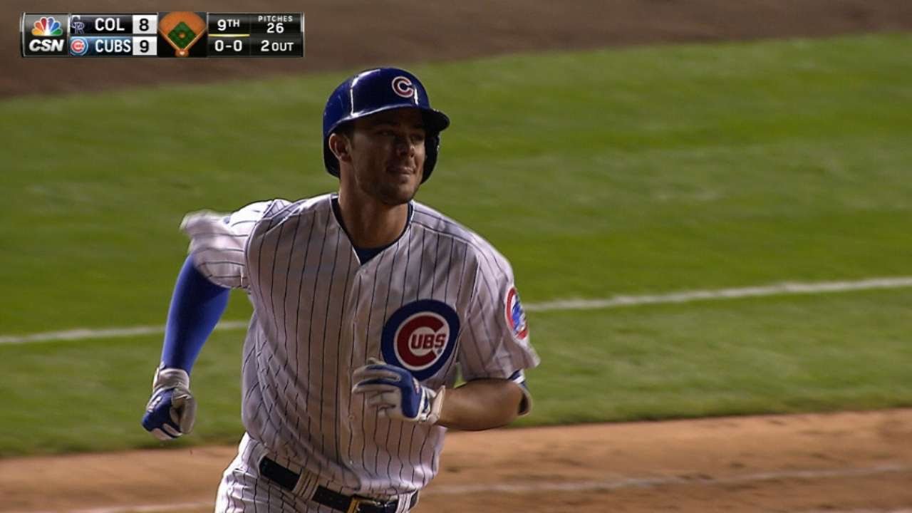 Kris Bryant walks it off for the Cubs with a two-run homer