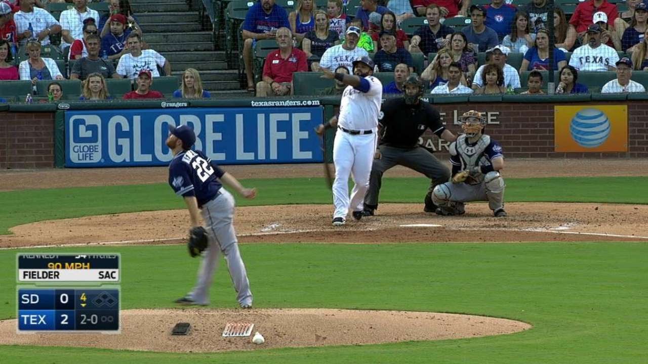 Prince Fielder crushes a mammoth solo homer to right