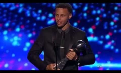 Stephen Curry wins Best Male Athlete at the 2015 ESPYS