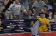 Tip Your Cap: Justin Upton soars to rob McCutchen of a homer