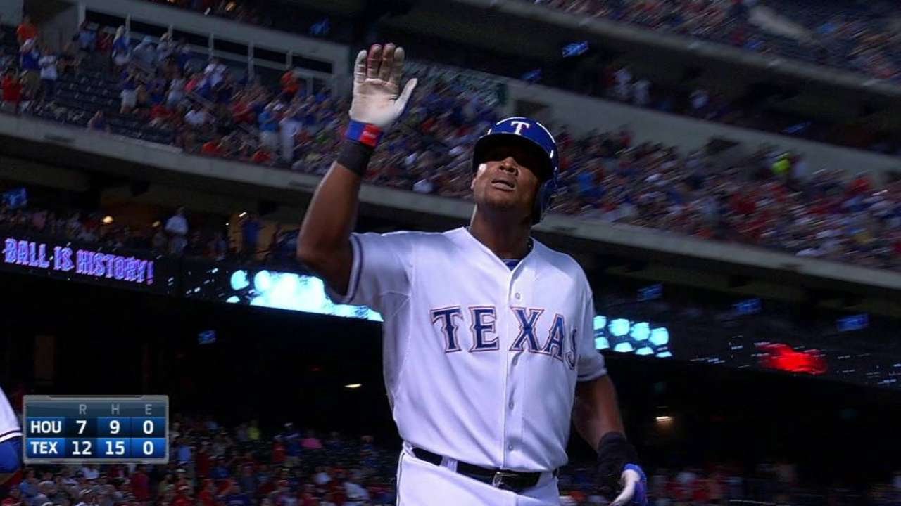 Adrian Beltre homers to complete third career cycle