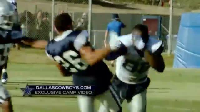 Dez Bryant & Tyler Patmon get into scuffle at training camp!