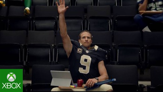 Drew Brees, Clay Matthews & Richard Sherman star in NFL on XBox commerical