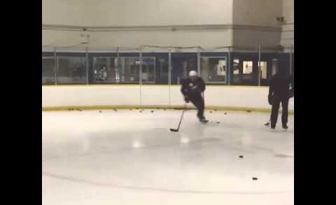 Evander Kane scores sick goal in practice