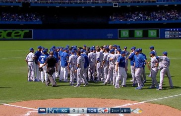 Hot In The 6: Kansas City & Toronto benches clear after multiple HBP’s
