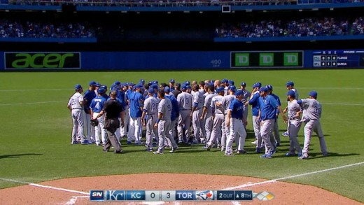 Hot In The 6: Kansas City & Toronto benches clear after multiple HBP’s