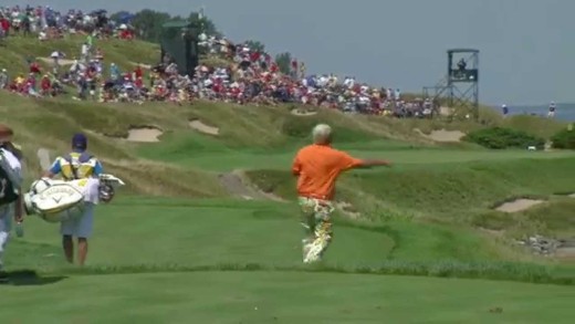 John Daly throws club into Lake Michigan