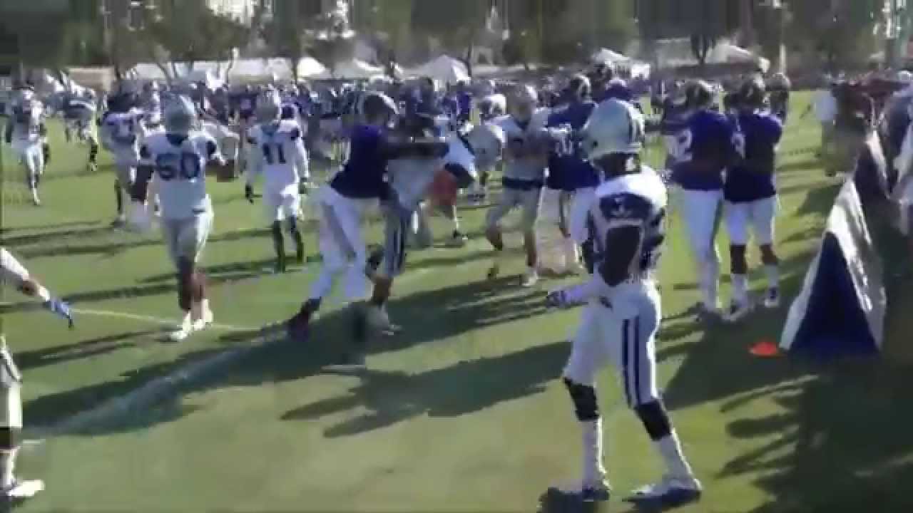 Massive brawl erupts between the Dallas Cowboys & St. Louis Rams