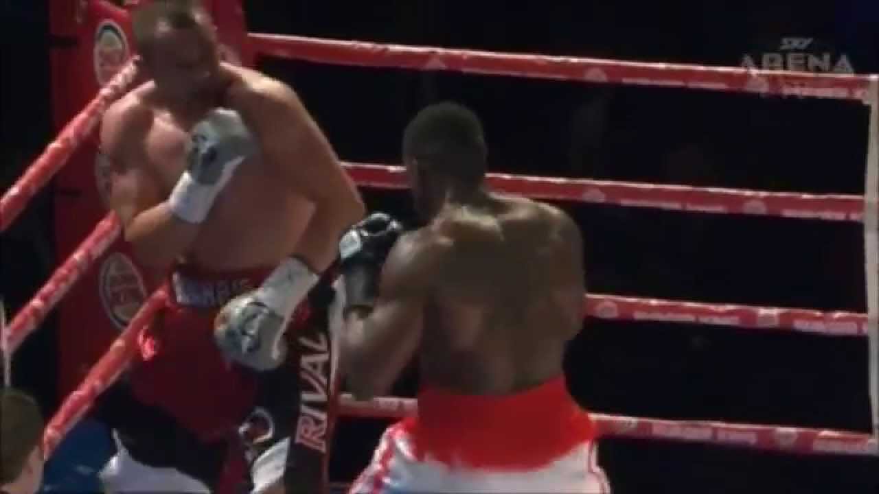 Viscous Knockout: Izu Ugonoh knocks out Will Quarrie