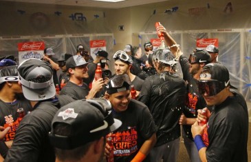 New York Mets celebrate clinching division title for the first time since 2006