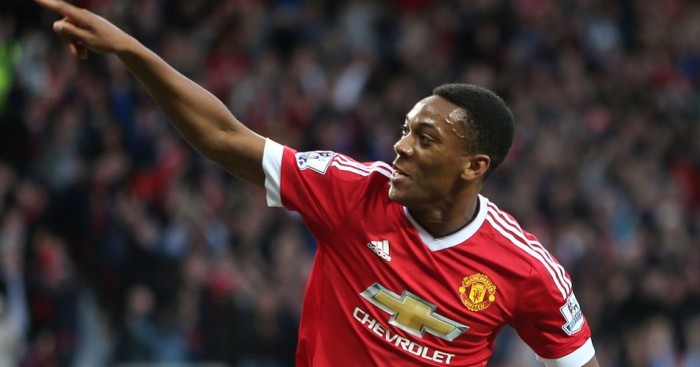 Anthony Martial scores debut goal for Manchester United