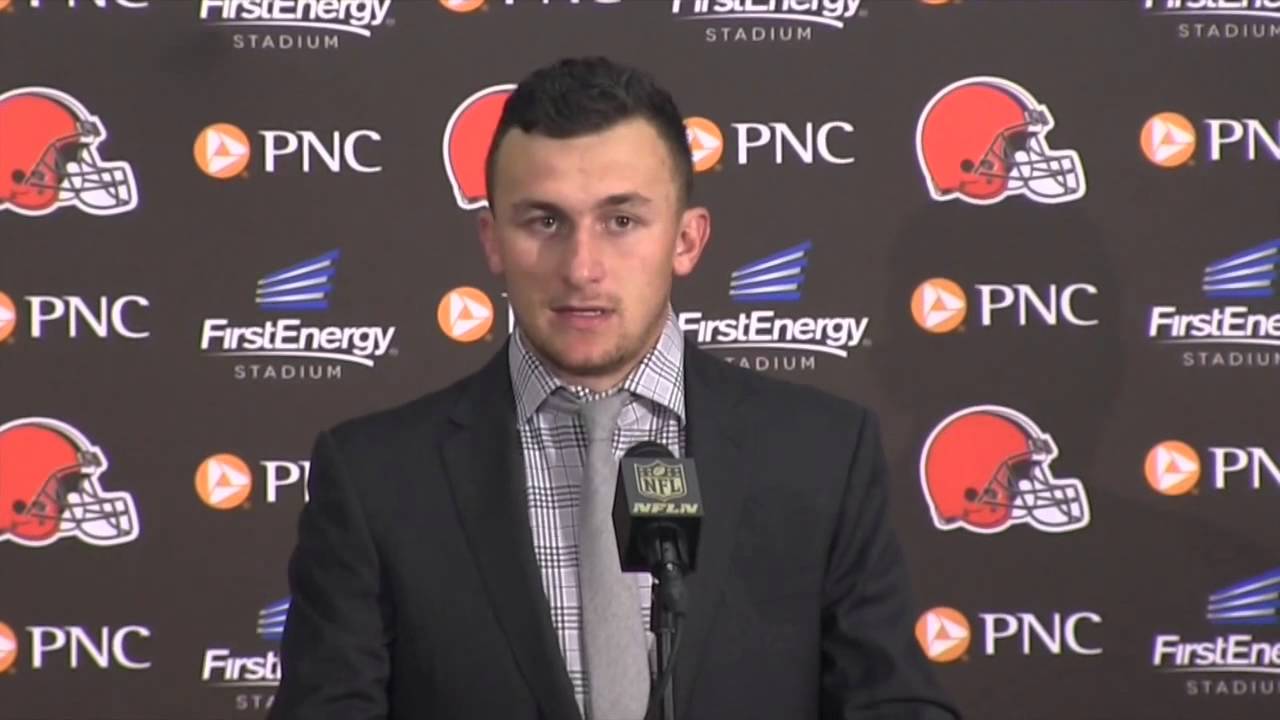 Browns’ Johnny Manziel on beating the Titans for his 1st NFL win