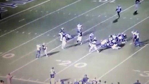 Brutal: Texas high school football players target ref because of a bad call