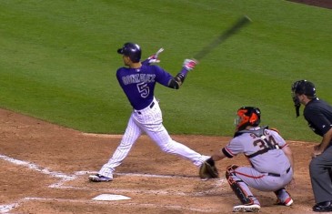 Carlos Gonzalez is on a tear of 4 homers, 5 runs & 11 RBI the past two games