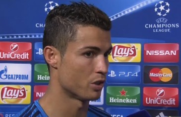 Cristiano Ronaldo post-match day one interview