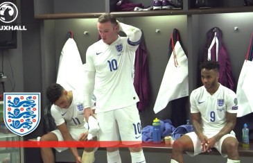 Emotional Wayne Rooney changing room speech after becoming England’s all time top goalscorer