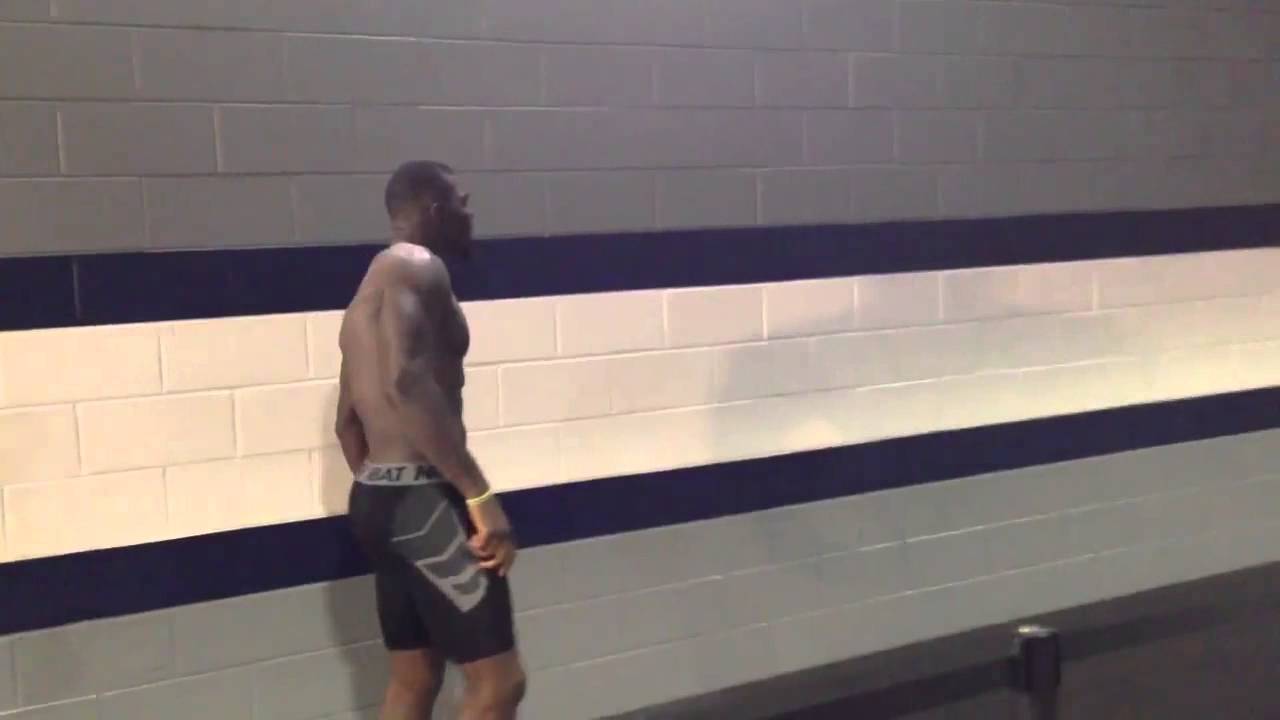 Fired Up: Dez Bryant on a broken foot hobbles out to greet Cowboy teammates