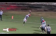 Game-winning ridiculous one-handed interception during High School game
