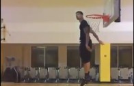 Gerald Green shows off hops & gets his head over the rim with ease