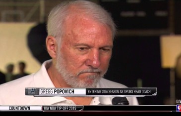 Gregg Popovich up to his old ways in hilarious 2015 media day interview