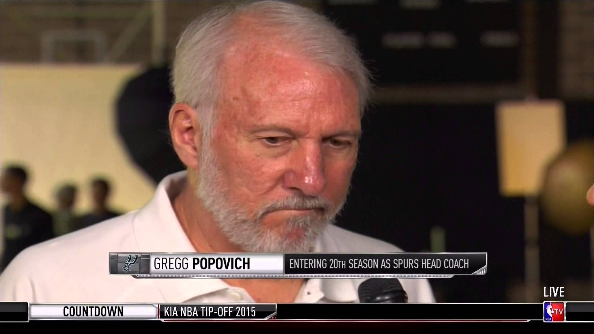 Gregg Popovich up to his old ways in hilarious 2015 media day interview