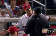 Jonathan Papelbon gets tossed for plunking Manny Machado & benches clear!