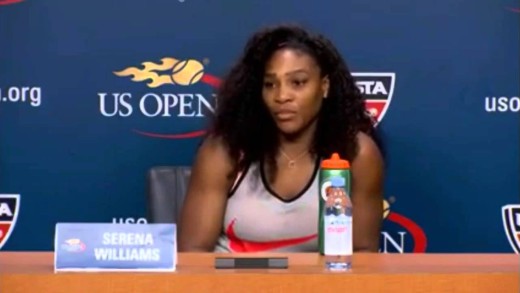 Serena Williams shuts down reporter who asked why she wasn’t smiling