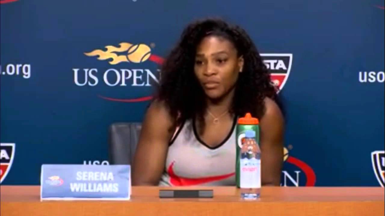 Serena Williams shuts down reporter who asked why she wasn't smiling