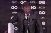 Will Ferrell pokes fun at Jose Mourinho during his GQ Awards speech