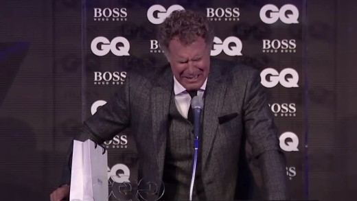 Will Ferrell pokes fun at Jose Mourinho during his GQ Awards speech