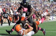 Browns TE Gary Barnidge makes the catch of his life between his legs