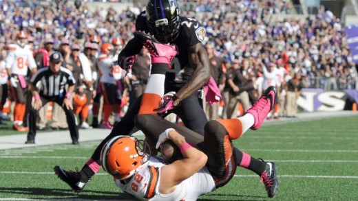 Browns TE Gary Barnidge makes the catch of his life between his legs