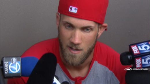 A Look Back: Bryce Harper says 