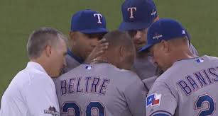Adrian Beltre leaves ALDS game in tears after lower back injury
