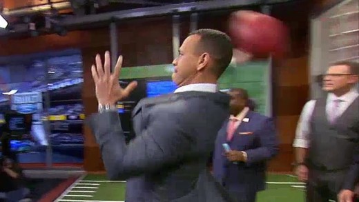 Alex Rodriguez overthrows Jay Glazer on FOX NFL Sunday