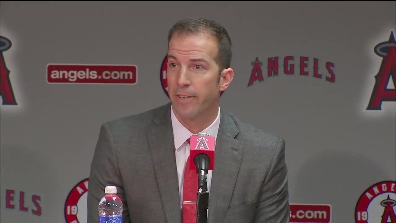Angels introduce Billy Eppler as new general manager