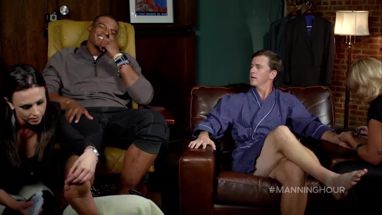 Cam Newton's hilarious trip to the spa with Cooper Manning