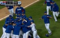 Chicago Cubs clinch at Wrigley Field for the first time ever