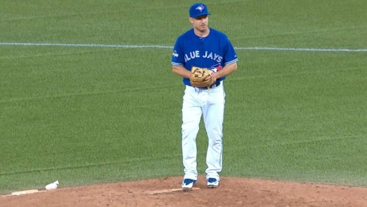 Cliff Pennington becomes the first position player to pitch in MLB postseason