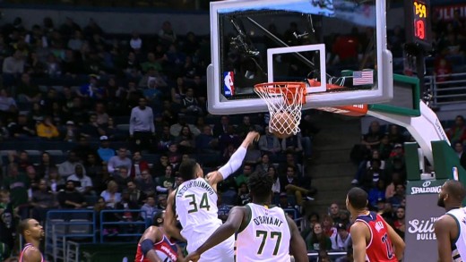 Greek Freak puts Nene on a poster