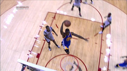 Harrison Barnes puts Dwight Howard on a poster