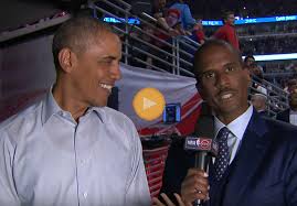 President Obama talks Chicago Bulls basketball