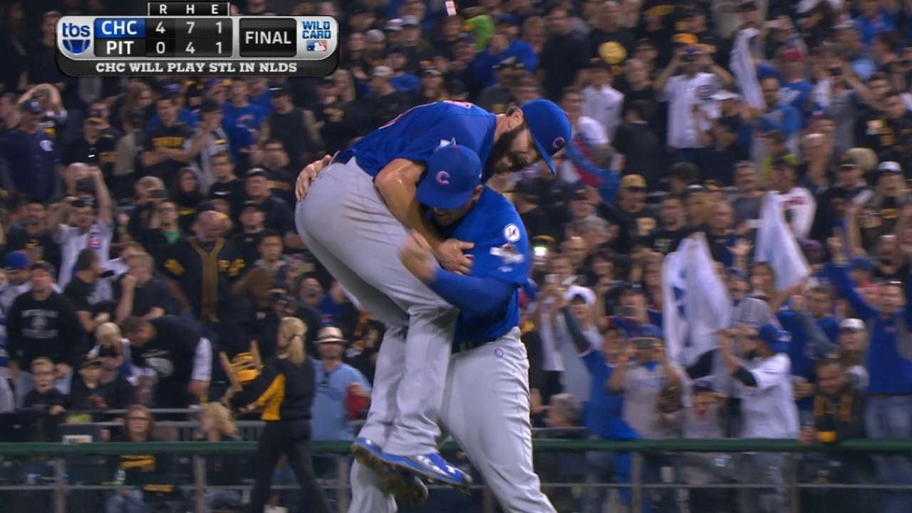 Jake Arrieta goes the distance & Cubs advance to NLDS